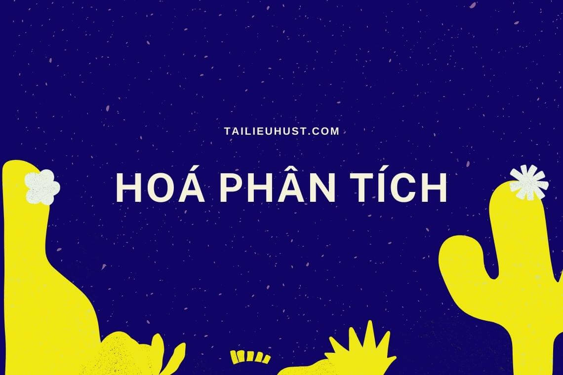 tài liệu môn hoá phân tích