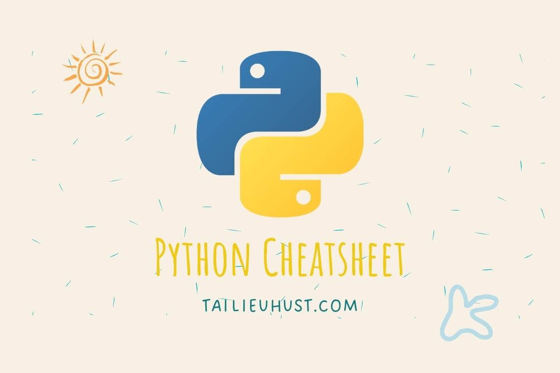 Chia sẻ file Python Cheatsheet – Python Keyword
