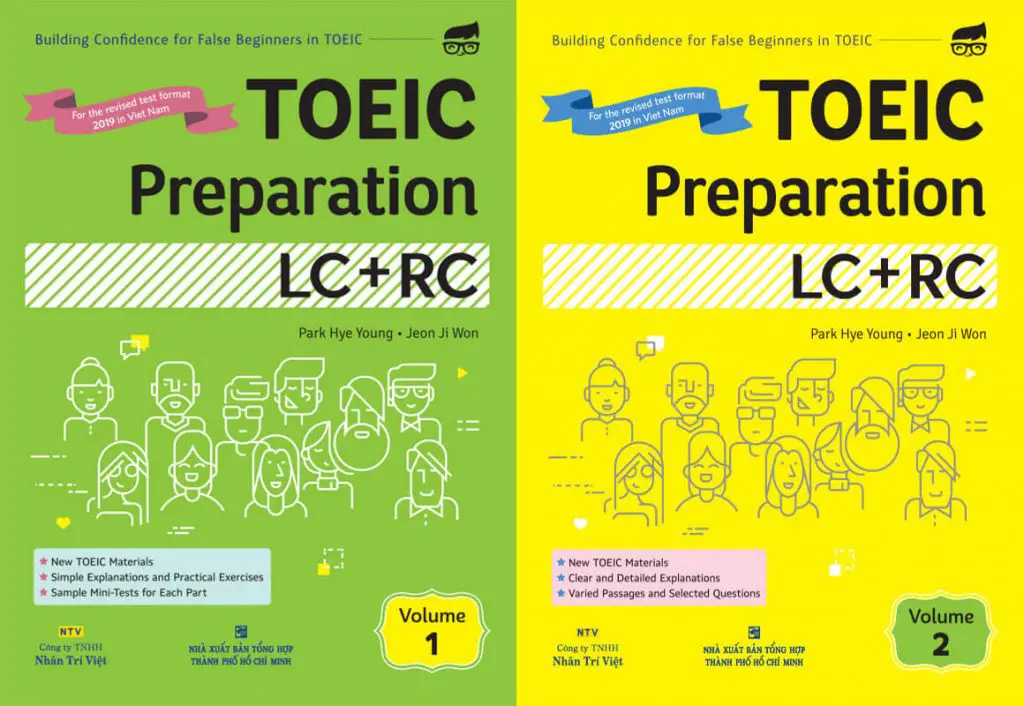 TOEIC Preparation LC RC Volume 1 Volume 2