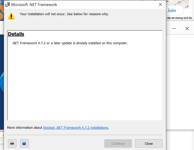 .NET Framework 4.7.2 Runtime install