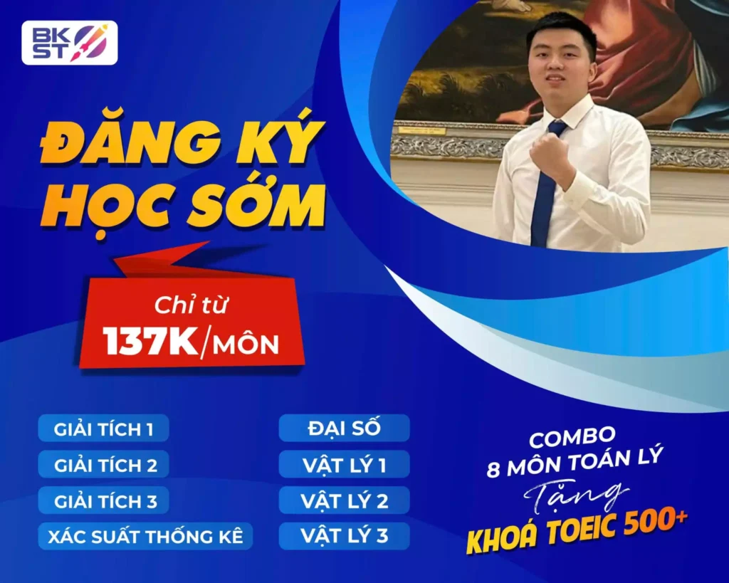 khóa học đại cương đại học - BKOST